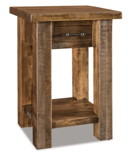 Houston 22" 1 Drawer Open Night Stand