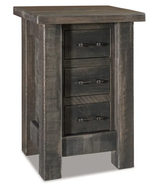 Houston 22" 3 Drawer Night Stand