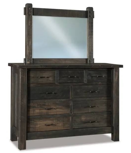 Houston 64" 9 Dresser Dresser Featuring Dovetailed Drawers