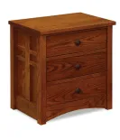 Kascade 3 Drawer Night Stand