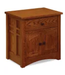 Kascade 1 Drawer 2 Door Night Stand