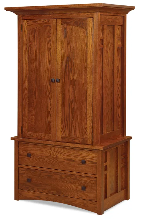 Kascade 2 Drawer 2 Door Armoire