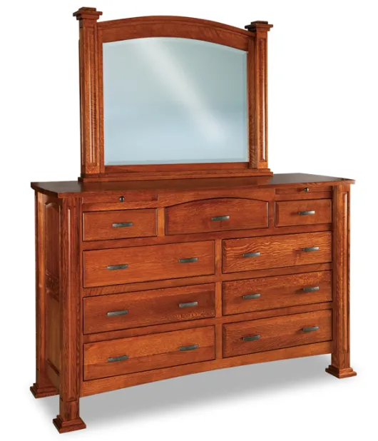 Lexington 9 Drawer Dresser with Jewelry Drawer