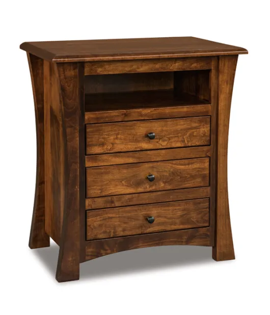 Matison 3 Drawer Night Stand with Opening