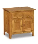 Shaker 1 Drawer 2 Door Night Stand