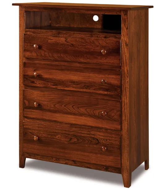 Shaker 4 Drawer Media Chest