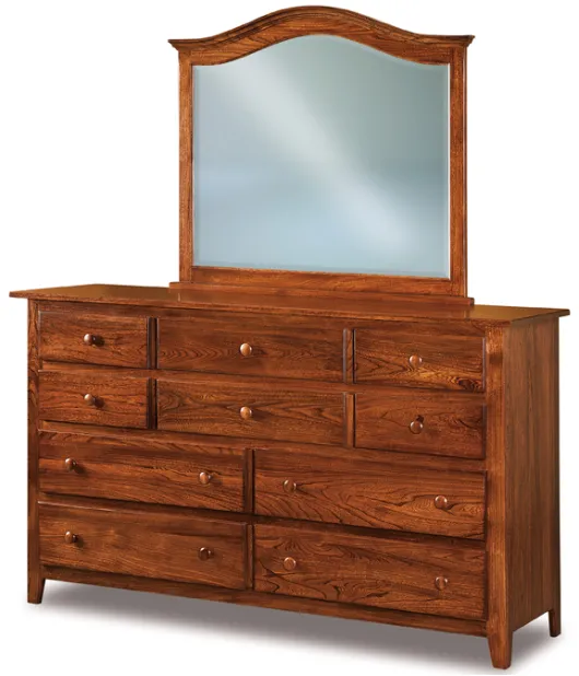 Shaker 10 Drawer Dresser