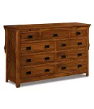 Stick Mission 9 Drawer Dresser with Jewelry Drawer