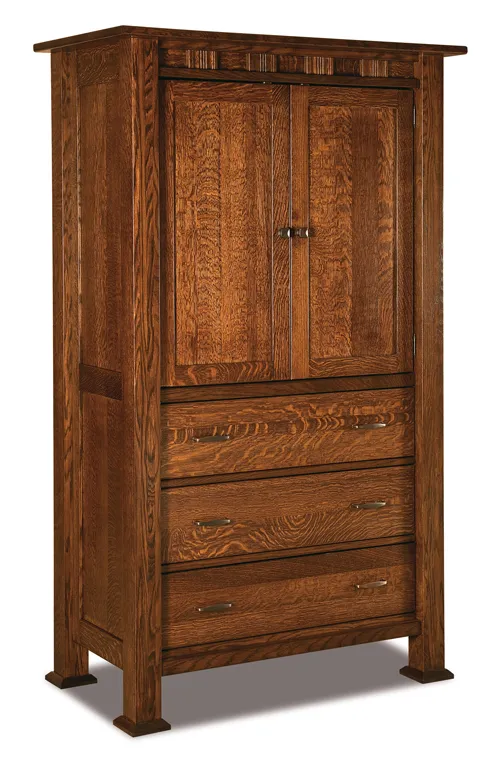 Sequoyah 3 Drawer 2 Door Armoire