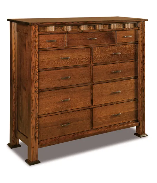 Sequoyah 11 Drawer Double Chest