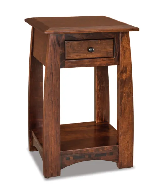 Boulder Creek 18" 1 Drawer Open Night Stand