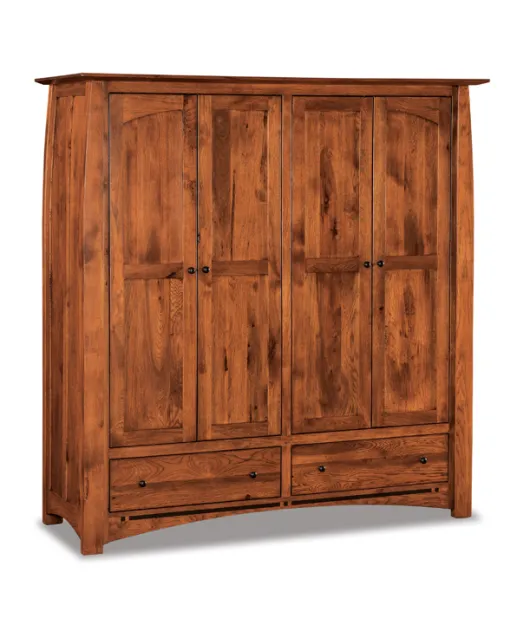 Boulder Creek Double Wardrobe Armoire