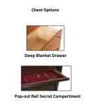 Boulder Creek 33" 4 Drawer Chest