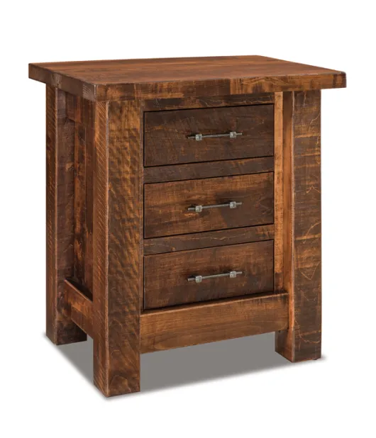 Houston 27" 3 Drawer Night Stand - QUICK SHIP