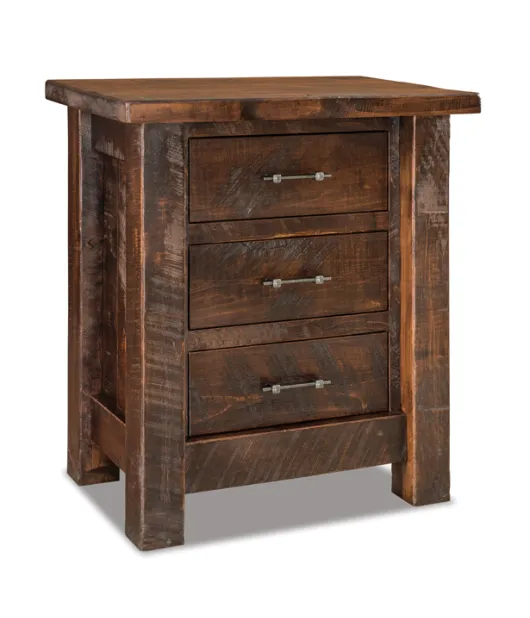 Houston 30" 3 Drawer Night Stand - QUICK SHIP