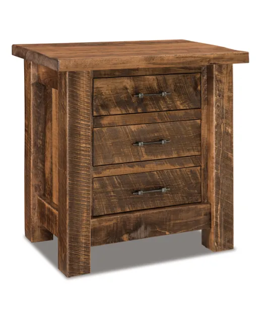 Houston 30" 3 Drawer Night Stand - QUICK SHIP