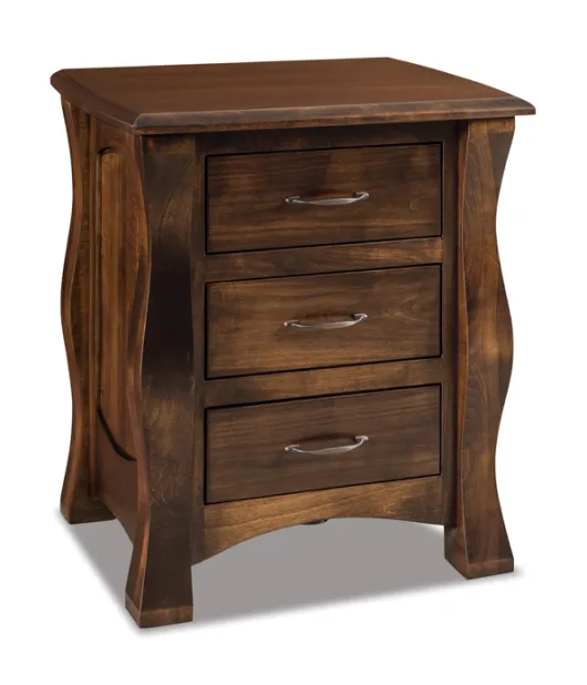 Reno 3 Drawer Night Stand