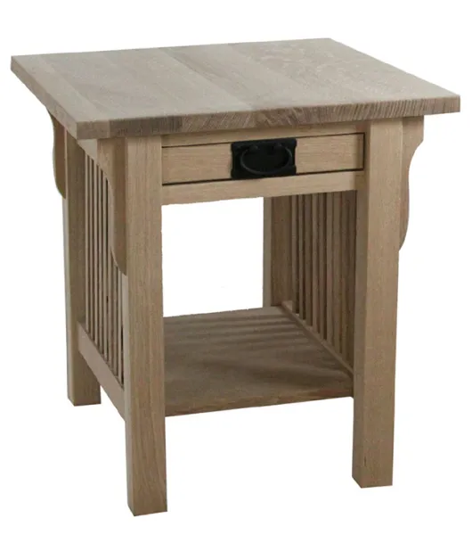 Landmark Mission End Table