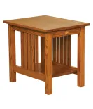 Country Mission End Table - QUICK SHIP