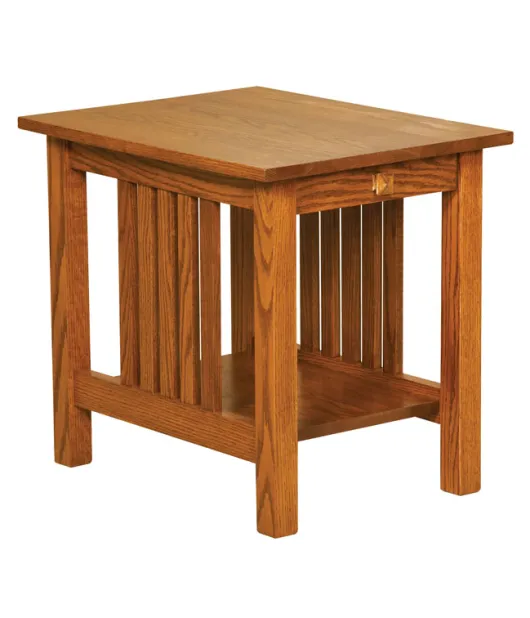 Country Mission End Table - QUICK SHIP