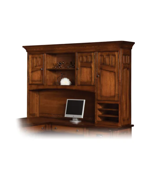 Bridgefort Mission 66" Corner Desk