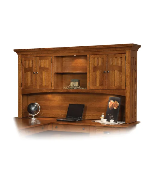 Bridgefort Mission 74" Corner Desk