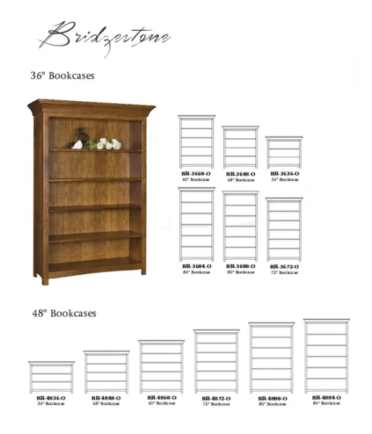 Bridgestone Open Bookcase