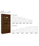 Freemont Mission Open Bookcase