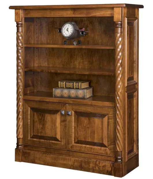 Kincaid Bookcase with Bottom Doors