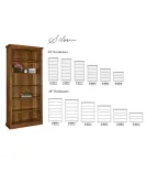 Siloam Open Bookcase - QUICK SHIP