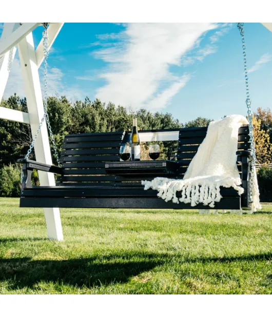 5' Plain Poly Vinyl Swing