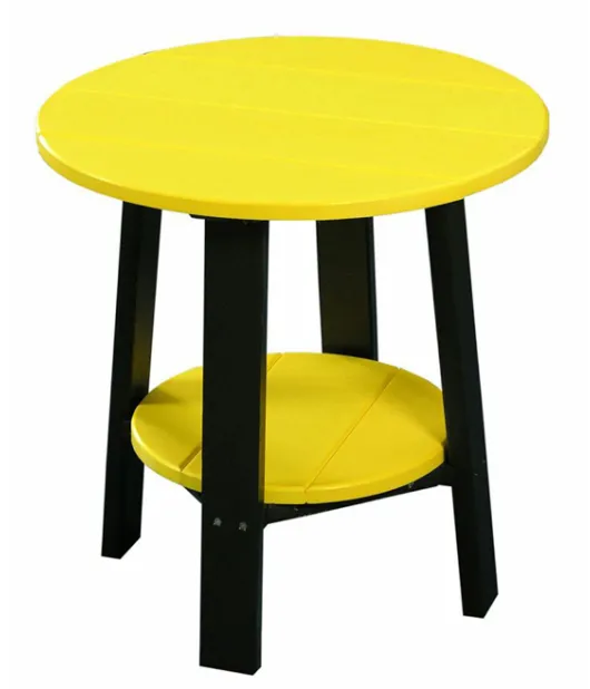 Poly Vinyl Deluxe End Table