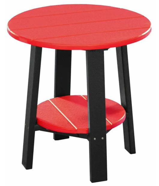 Poly Vinyl Deluxe End Table