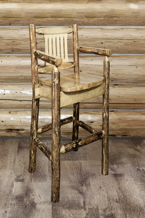 Glacier Country Captain's Barstool