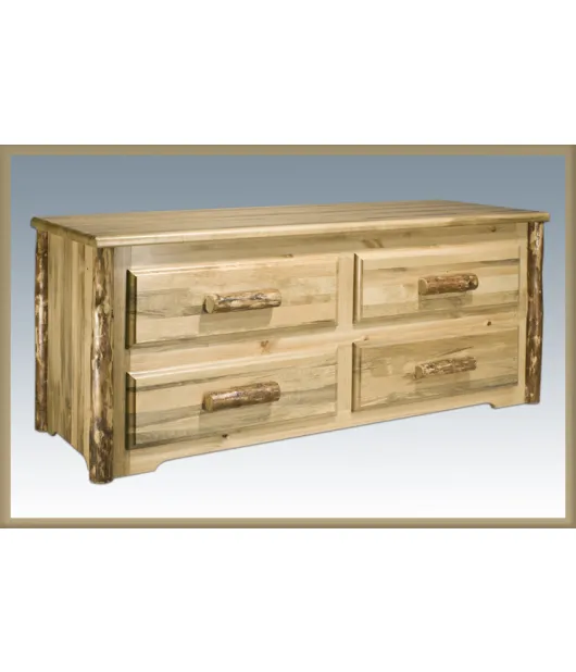 Glacier Country 4 Drawer Sitting Chest