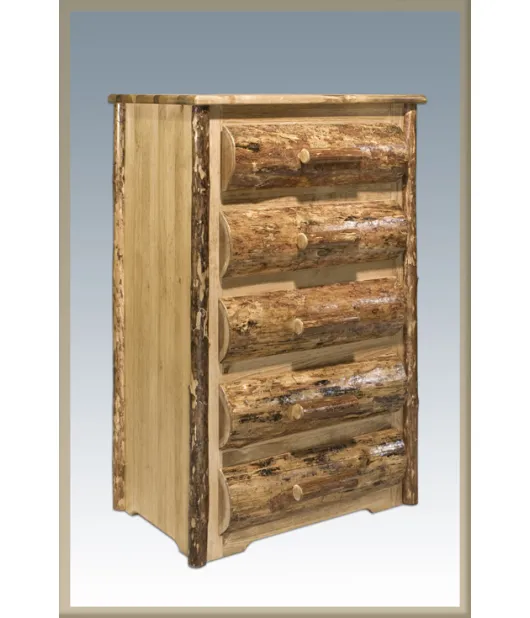 Glacier Country 5 Drawer Chest of Drawers