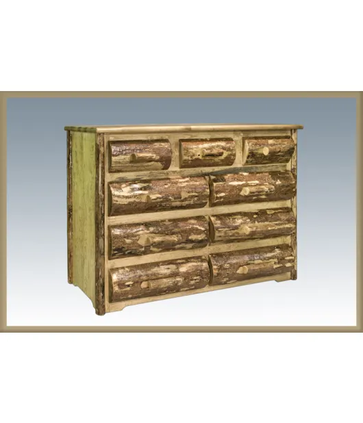 Glacier Country 9 Drawer Dresser