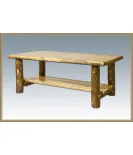 Glacier Country Coffee Table w/ Shelf