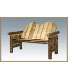 Glacier Country Deck Bench