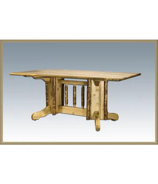 Glacier Country Double Pedestal Table