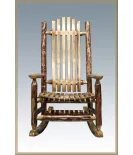 Glacier Country Log Rocker