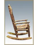 Glacier Country Log Rocker