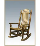 Glacier Country Log Rocker