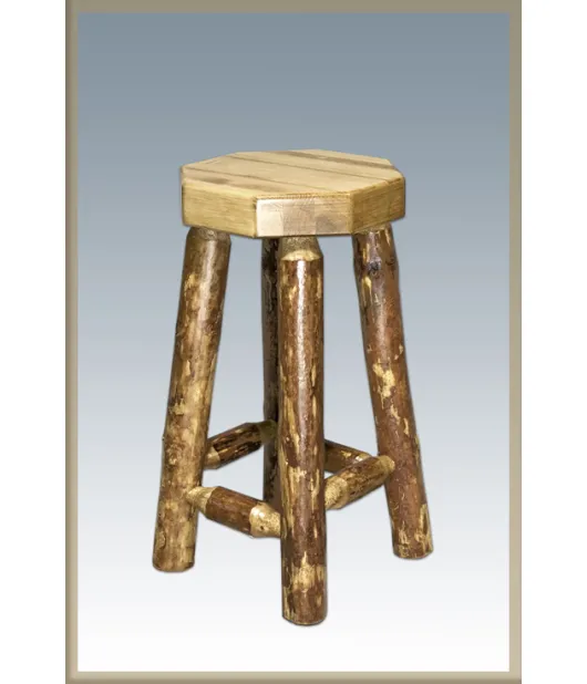 Glacier Country No Back Bar Stool