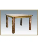 Glacier Country Squared Legged Dining Table