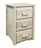 Homestead 3 Drawer Nightstand