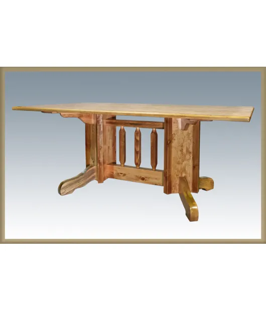 Homestead Double Pedestal Table