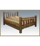 Homestead Log Bed