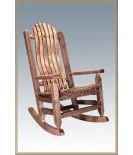 Homestead Log Rocker