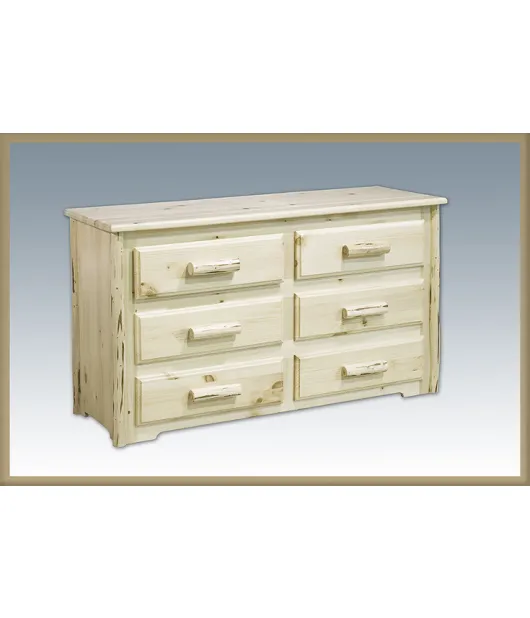 Montana  6 Drawer Dresser